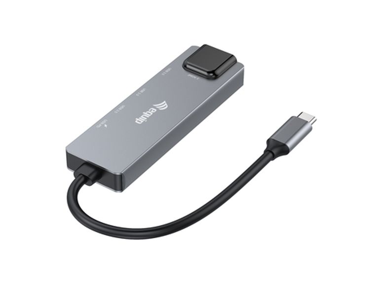 Equip 133496 Adattatore multifunzione 5 in 1, 2,5GbE, USB-A x 2, USB-C x 1, USB-C , 100W USB PD_EQUIP_2_big-image