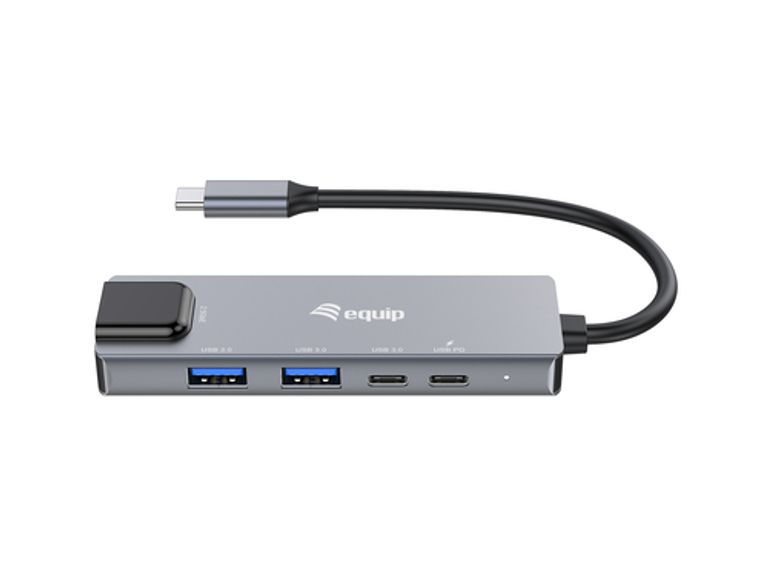 Equip 133496 Adattatore multifunzione 5 in 1, 2,5GbE, USB-A x 2, USB-C x 1, USB-C , 100W USB PD_EQUIP_5_big-image