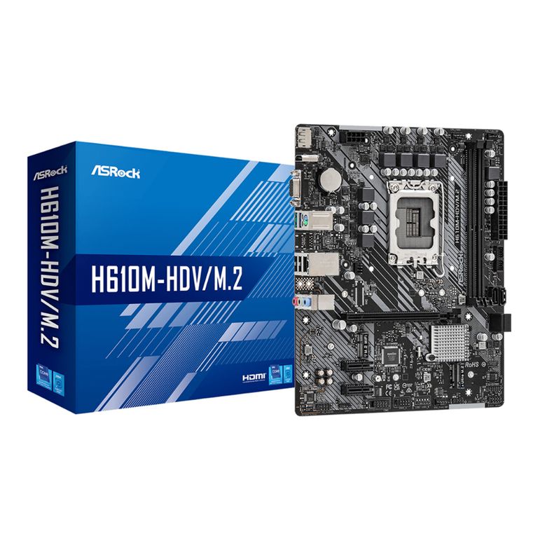 ASROCK H610M-HDV M.2 - MAINBOARD MICRO ATX - DDR4 - SOCKET 1700 - HDMI_ASROCK_0_big-image