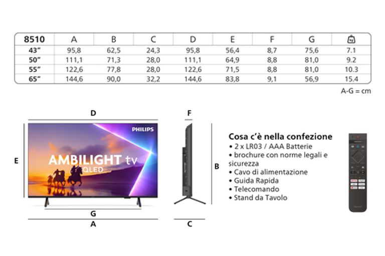 Philips Ambilight TV 65PUS8510 4K UHD QLED 164cm 65" Smart TV Dolby Atmos Titan OS_PHILIPS_3_big-image
