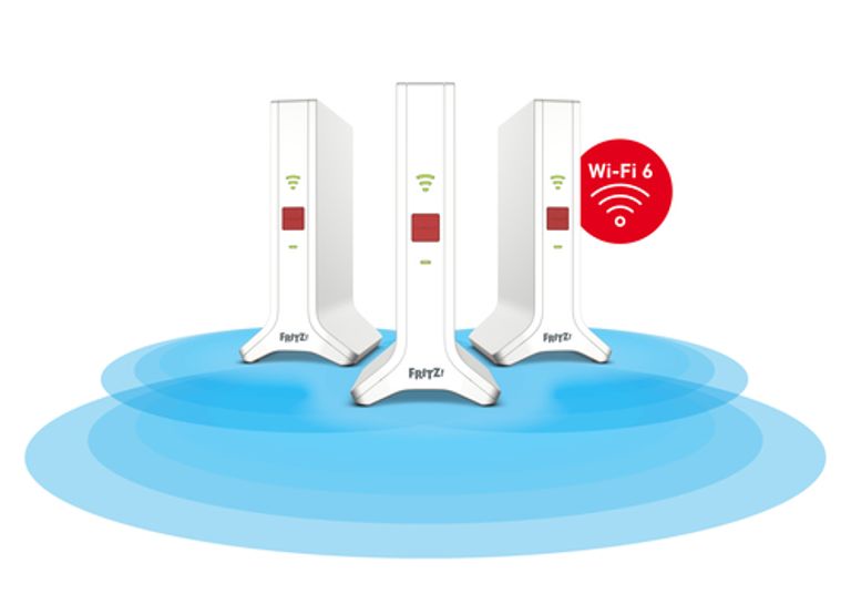 FRITZ!Repeater FRITZ!Mesh Set 4200 3-pack Edition Inter Ripetitore di rete 4200 Mbit/s Rosso, Bianco_AVM_2_big-image