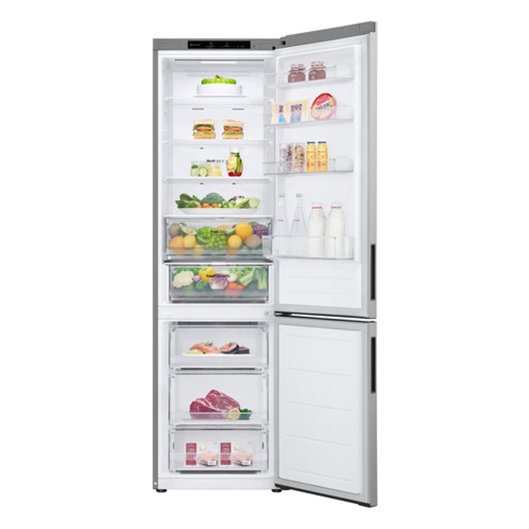 LG GBV22NCCPY Frigorifero combinato, Classe C, 387L, Door Cooling, Fresh Converter, Smart Diagnosis, Prime Silver_LG_2_big-image