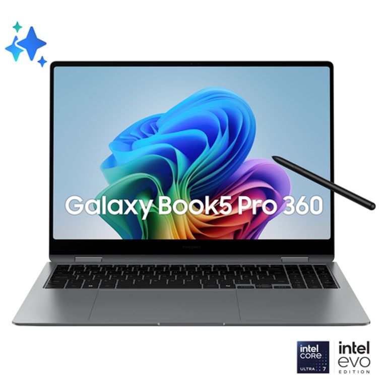 Samsung Galaxy Book Galaxy Book5 Pro 360 Intel Core Ultra 7 256V Computer portatile 40,6 cm (16") Touch screen WQXGA+ 16 GB LPDDR5x-SDRAM 512 GB SSD Wi-Fi 7 (802.11be) Windows 11 Home Grigio_SAMSUNG_1_big-image