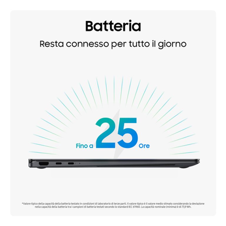 Samsung Galaxy Book Galaxy Book5 Pro 360 Intel Core Ultra 7 256V Computer portatile 40,6 cm (16") Touch screen WQXGA+ 16 GB LPDDR5x-SDRAM 512 GB SSD Wi-Fi 7 (802.11be) Windows 11 Home Grigio_SAMSUNG_5_big-image
