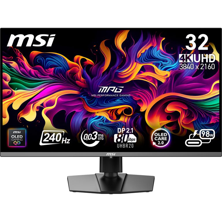 MSI MPG 322URX QD-OLED Monitor PC 80 cm (31.5") 3840 x 2160 Pixel 4K Ultra HD Nero_MSI_0_big-image