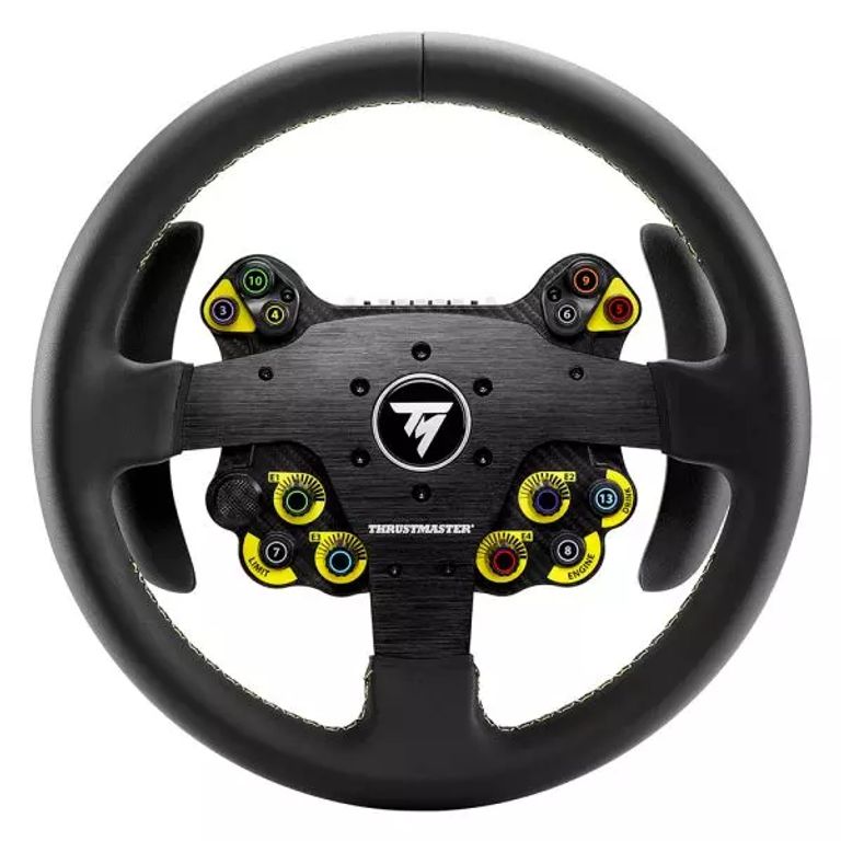Thrustmaster Evo Racing 32R Leather Nero, Giallo Volante PC, PlayStation 4, PlayStation 5, Xbox, Xbox One_THRUSTMASTER_0_big-image