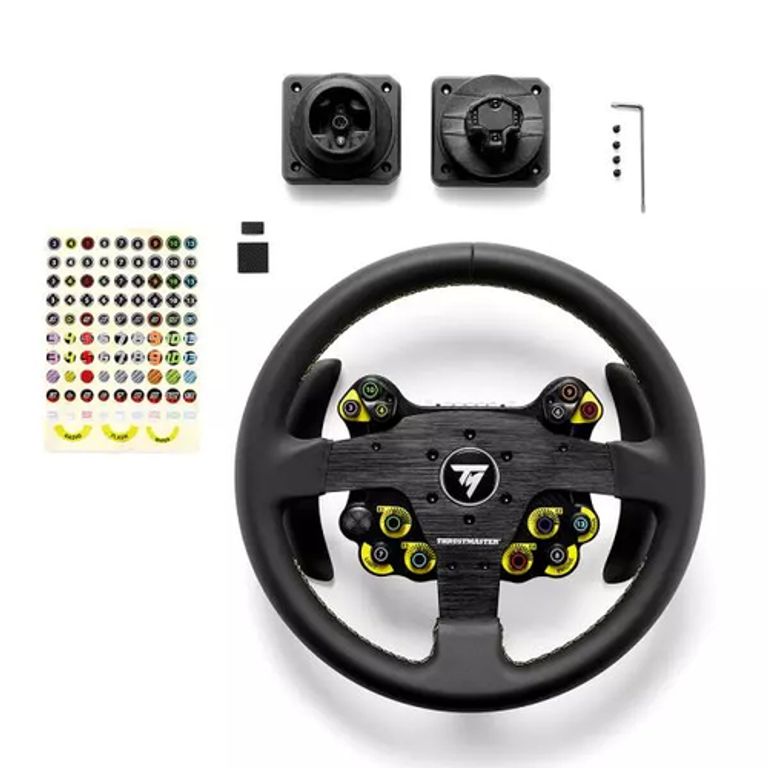 Thrustmaster Evo Racing 32R Leather Nero, Giallo Volante PC, PlayStation 4, PlayStation 5, Xbox, Xbox One_THRUSTMASTER_4_big-image