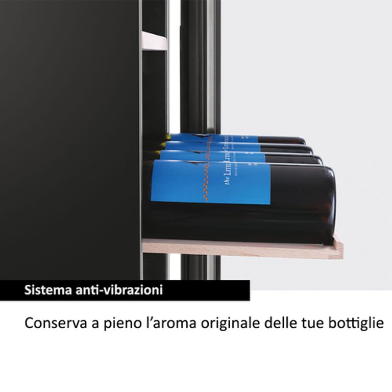 Haier Wine Bank 50 Serie 5 HWS79GDG Cantinetta vino con compressore Libera installazione Nero 79 bottiglia/bottiglie_HAIER_7_big-image