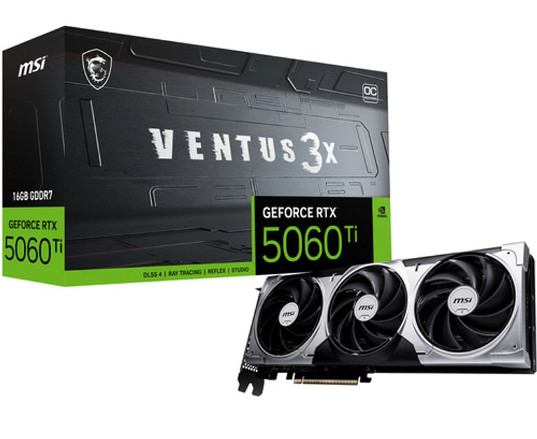 MSI VENTUS GeForce RTX 5060 TI 16G 3X OC NVIDIA 16 GB GDDR7_MSI_1_big-image