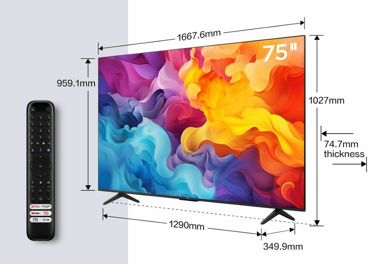 TCL Serie P61 Smart TV Ultra HD 4K 75" 75P61B, Dolby Audio, Controlli vocali, Google TV_TCL_0_big-image