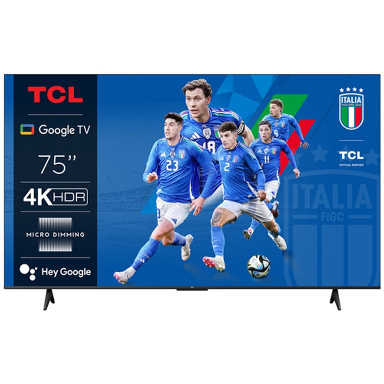 TCL Serie P61 Smart TV Ultra HD 4K 75" 75P61B, Dolby Audio, Controlli vocali, Google TV_TCL_1_big-image