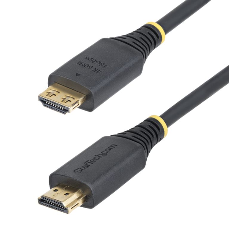 StarTech.com Cavo HDMI 2.0 ad Alta Velocità da 90cm con Connettori a Scatto, 4K 60Hz/1440p 144Hz, HDR10/HDCP 2.2/ARC, 18Gbps. Cavetto HDMI UHD per TV/Monitor in TPE_STARTECH.COM_2_big-image