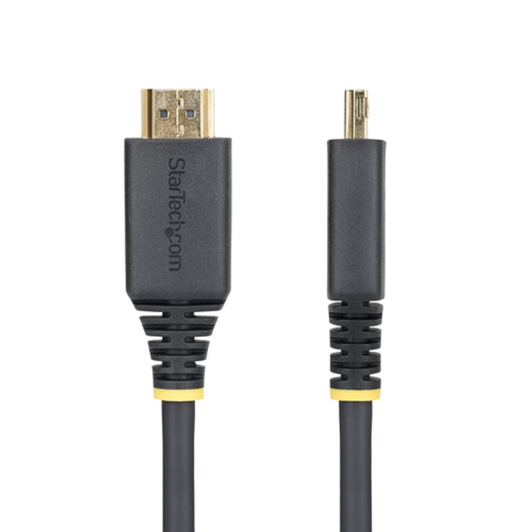 StarTech.com Cavo HDMI 2.0 ad Alta Velocità da 90cm con Connettori a Scatto, 4K 60Hz/1440p 144Hz, HDR10/HDCP 2.2/ARC, 18Gbps. Cavetto HDMI UHD per TV/Monitor in TPE_STARTECH.COM_3_big-image