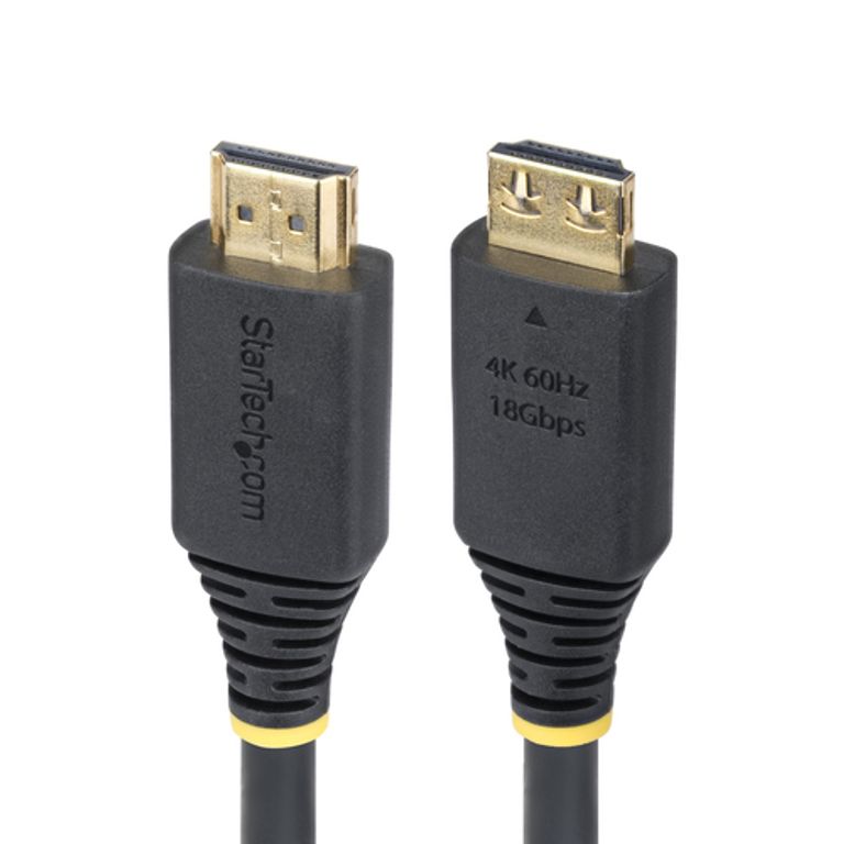 StarTech.com Cavo HDMI 2.0 ad Alta Velocità da 90cm con Connettori a Scatto, 4K 60Hz/1440p 144Hz, HDR10/HDCP 2.2/ARC, 18Gbps. Cavetto HDMI UHD per TV/Monitor in TPE_STARTECH.COM_1_big-image