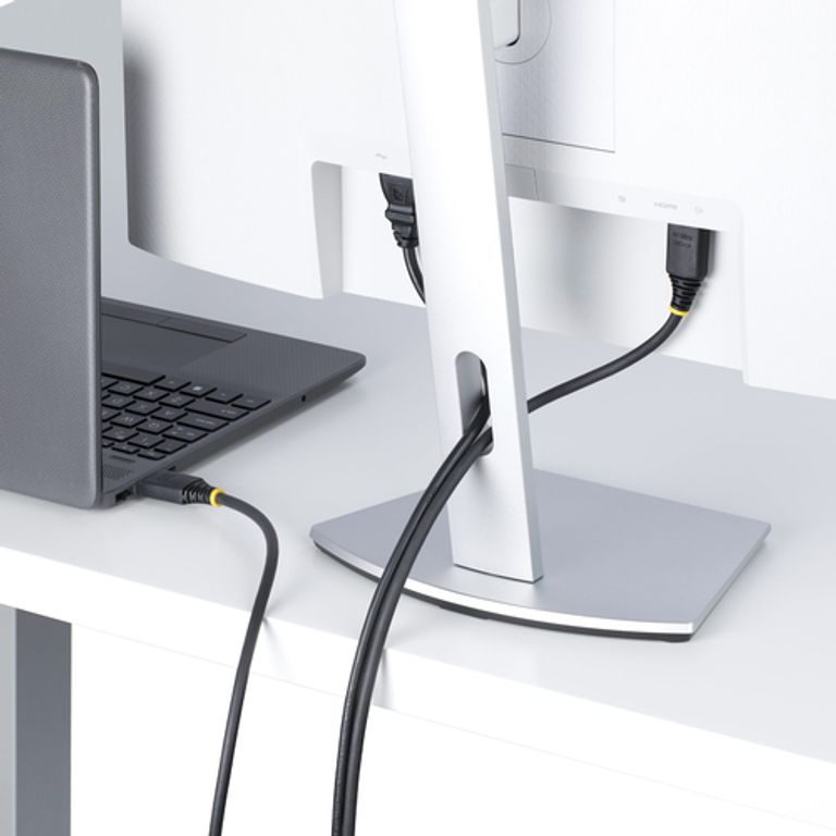 StarTech.com Cavo HDMI 2.0 ad Alta Velocità da 90cm con Connettori a Scatto, 4K 60Hz/1440p 144Hz, HDR10/HDCP 2.2/ARC, 18Gbps. Cavetto HDMI UHD per TV/Monitor in TPE_STARTECH.COM_7_big-image