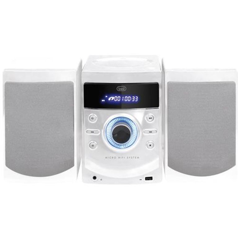 Trevi 0H105001 impianto stereo portatile Digitale 40 W FM, PLL Bianco Riproduzione MP3_TREVI_1_big-image