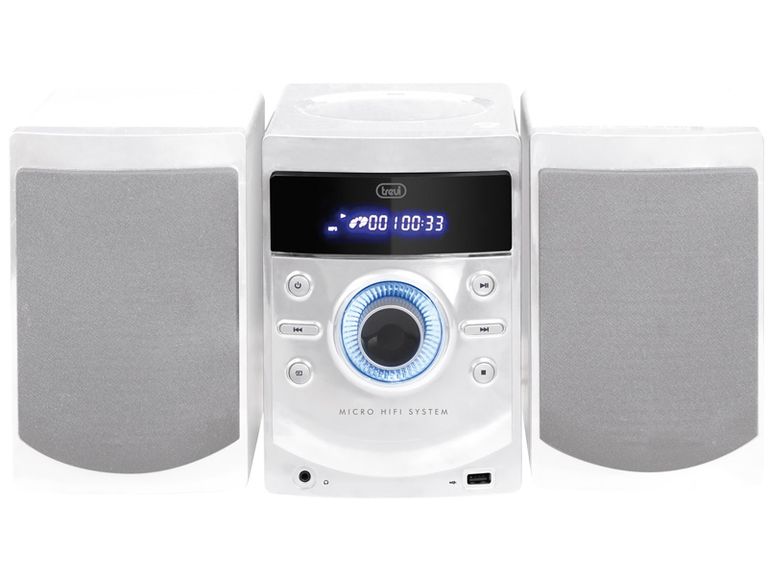 Trevi 0H105001 impianto stereo portatile Digitale 40 W FM, PLL Bianco Riproduzione MP3_TREVI_0_big-image