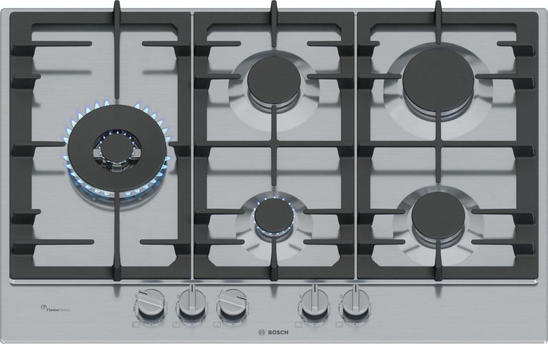 Bosch Serie 6 PCS7A5I90 , Piano cottura a gas, 75 cm, Acciaio inox_BOSCH_0_big-image