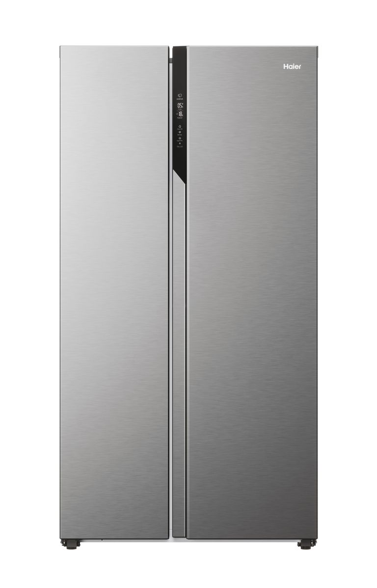 Haier SBS 90 Serie 5 HSR5918DNMP frigorifero side-by-side Libera installazione 528 L D Platino, Acciaio inox_HAIER_0_big-image