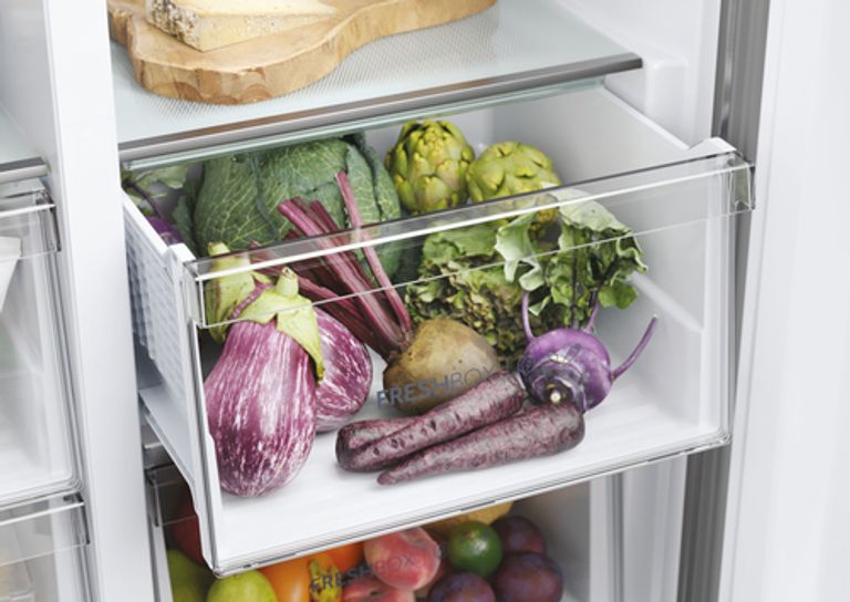 Haier SBS 90 Serie 5 HSR5918DNMP frigorifero side-by-side Libera installazione 528 L D Platino, Acciaio inox_HAIER_13_big-image