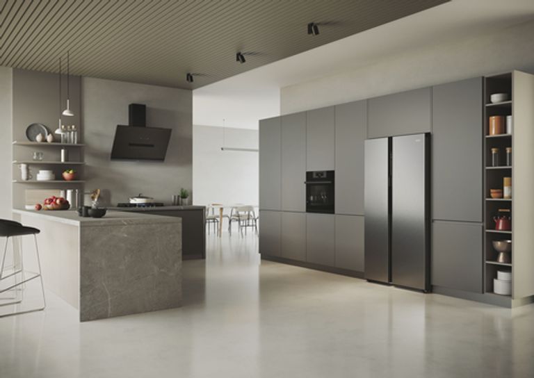 Haier SBS 90 Serie 5 HSR5918DNMP frigorifero side-by-side Libera installazione 528 L D Platino, Acciaio inox_HAIER_18_big-image
