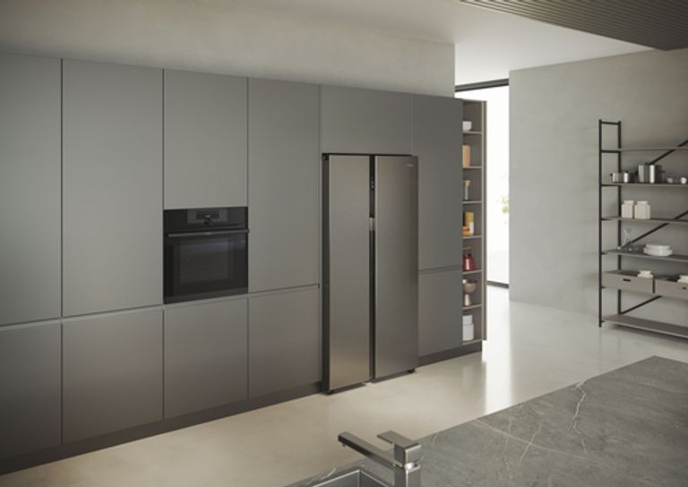 Haier SBS 90 Serie 5 HSR5918DNMP frigorifero side-by-side Libera installazione 528 L D Platino, Acciaio inox_HAIER_17_big-image