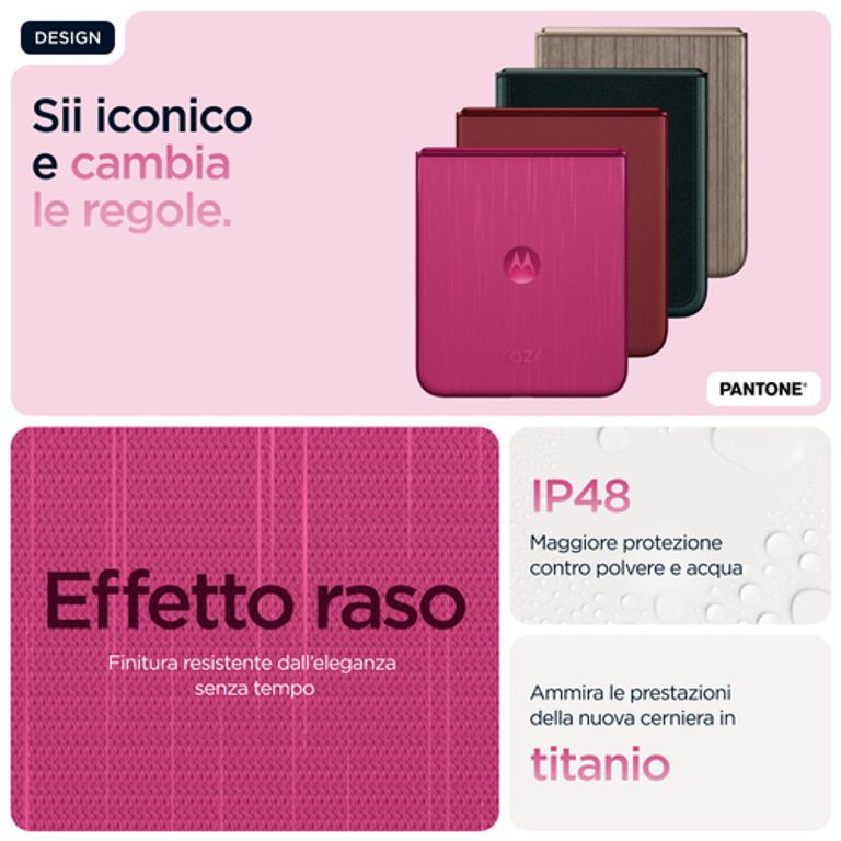 Motorola razr 60 ultra 17,7 cm (6.96") Doppia SIM Android 15 5G USB tipo-C 16 GB 512 GB 4700 mAh Rosa_MOTOROLA_32_big-image